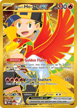 Ethan's Ho-Oh ex (Destined Rivals 239/182)